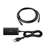 Baseus GaN5 Pro 67W Masaüstü Hızlı Şarj Cihazı + HUB ( HDMI + Type-C + Usb-A Data )
